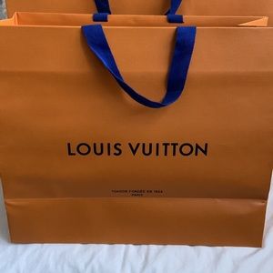 Authentic Louis Vuitton Paper gift bag